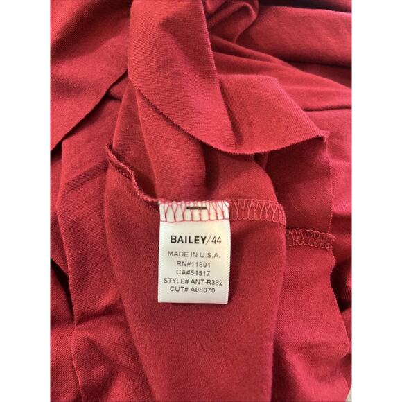 Bailey 44 Gray and Red Midi Dress - Picture 12 of 12